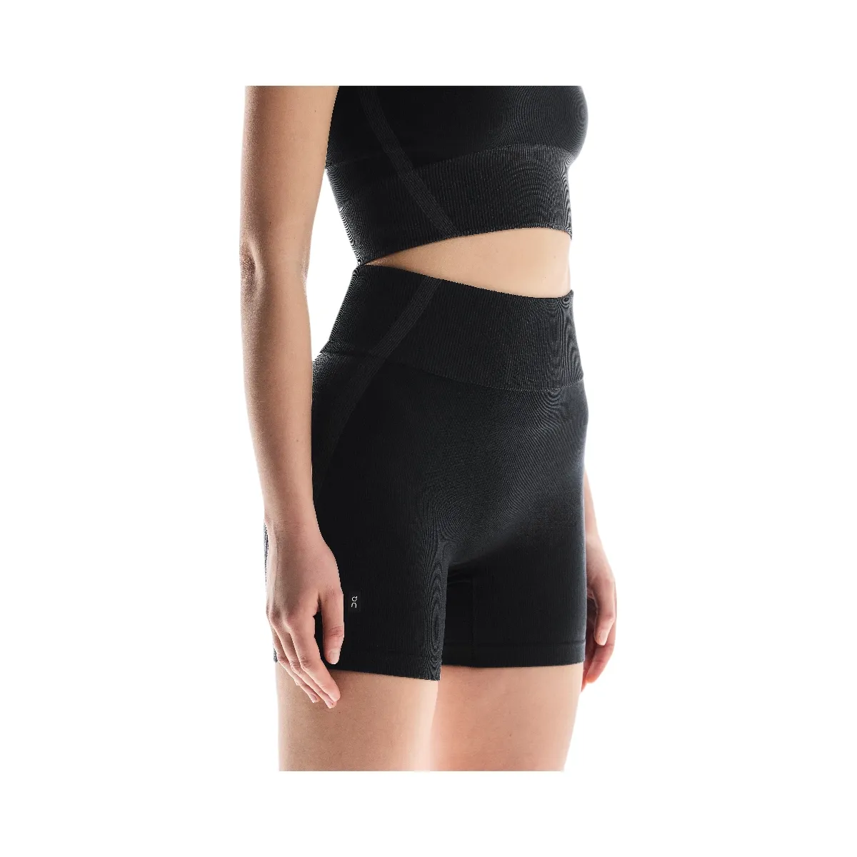 On Studio Knit Shorts Black | Eclipse