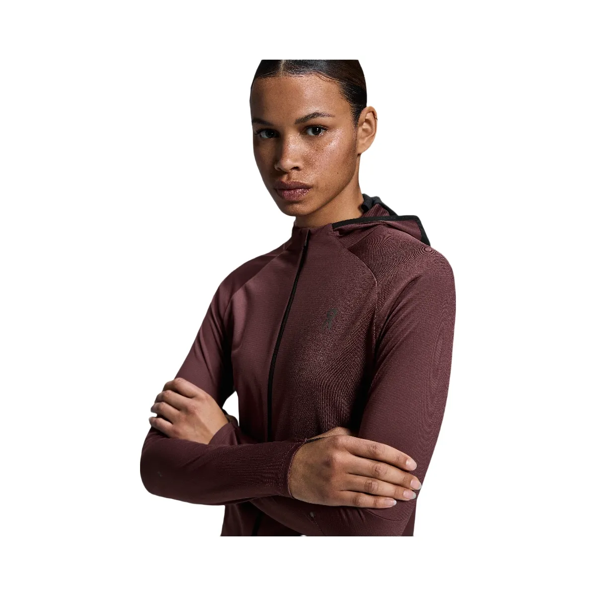 On Climate Zip Hoodie Mulberry