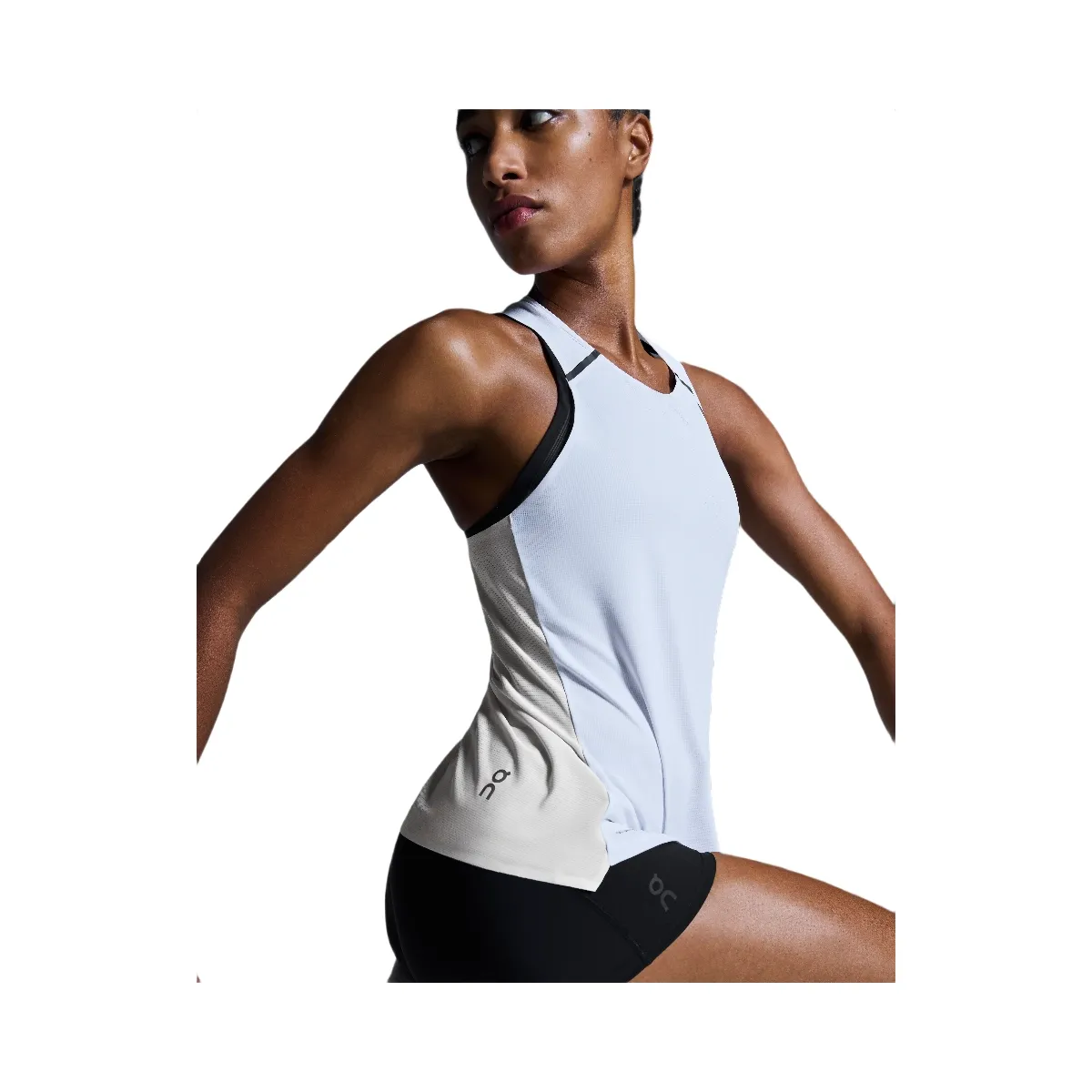 On Performance Tank White | Silver