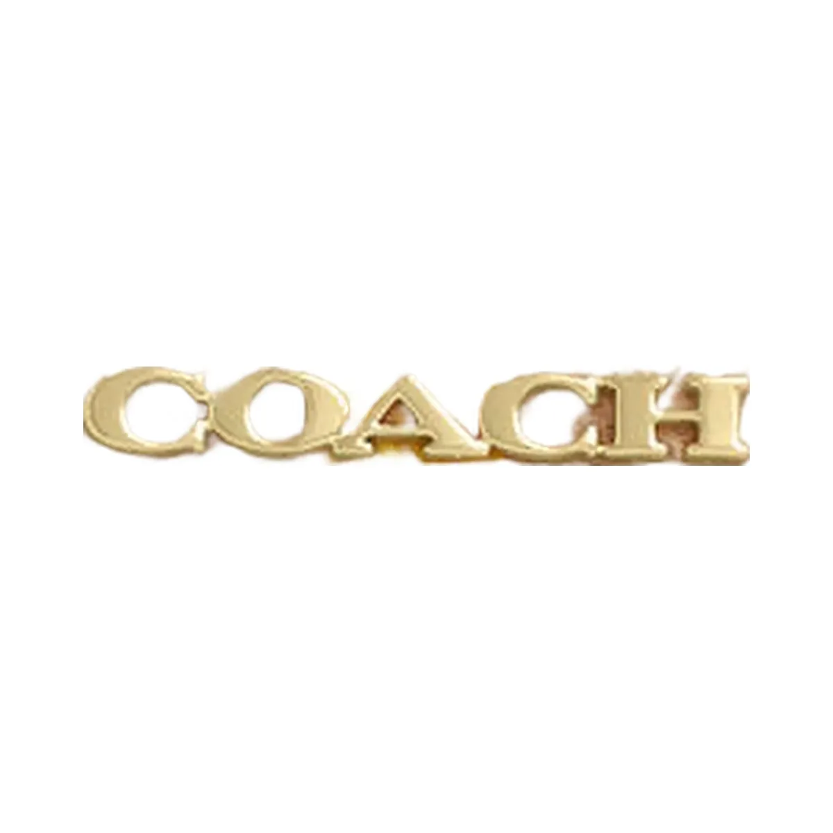 Coach Corner Zip Wristlet With Plaid Print Im-Bright Maize Multi