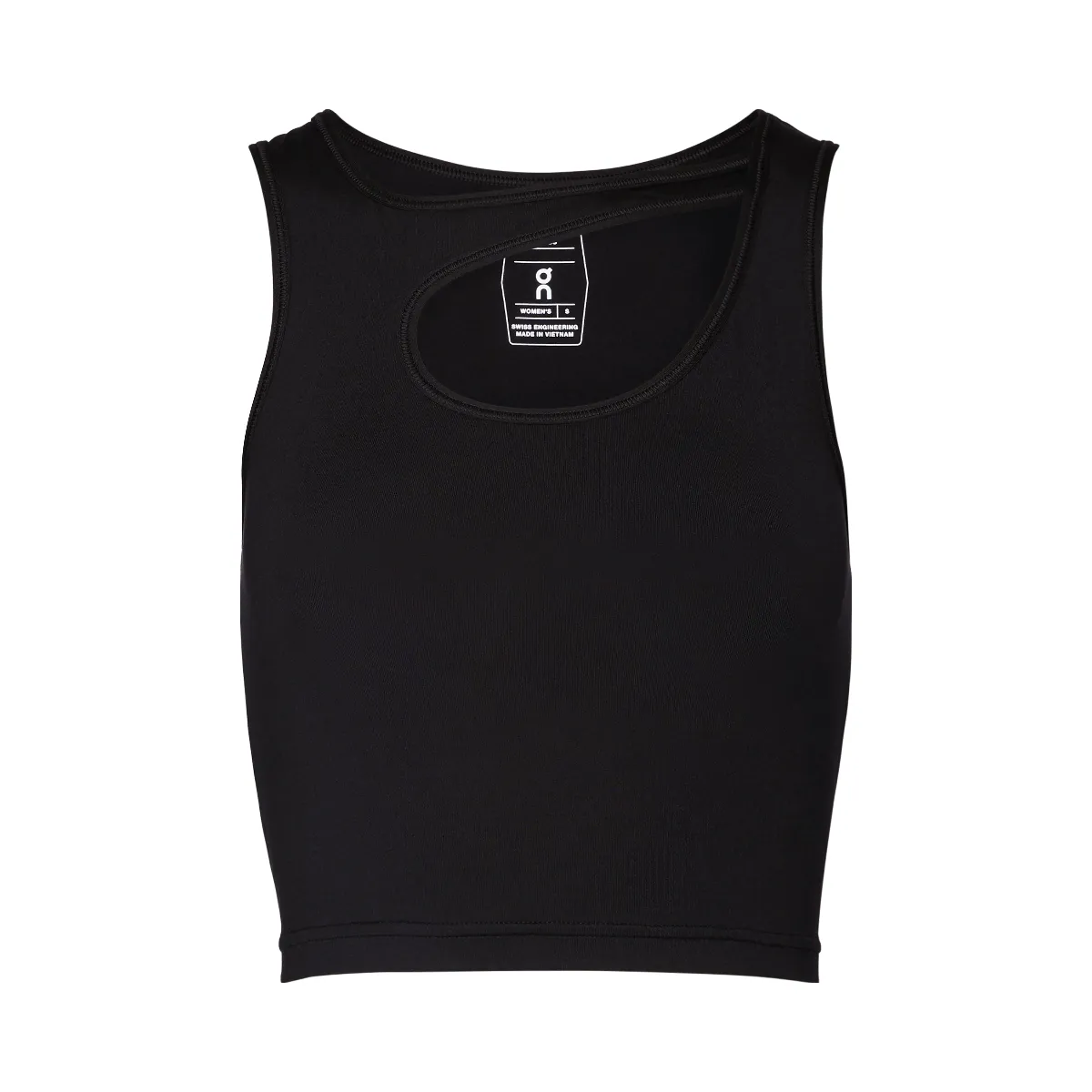 On Studio Cut-Out Crop Black