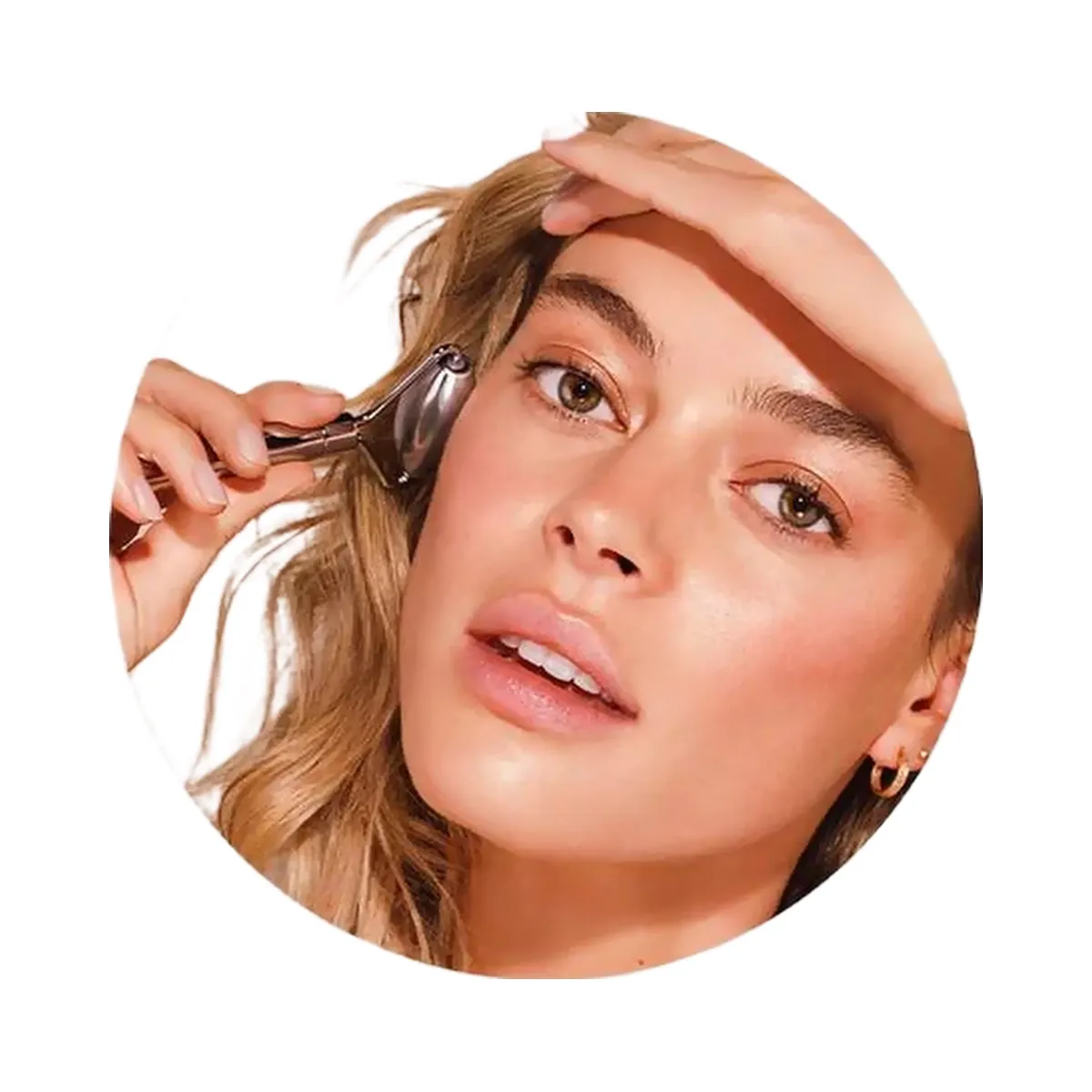 SACHEU Dual-Sided Stainless Steel Beauty Roller