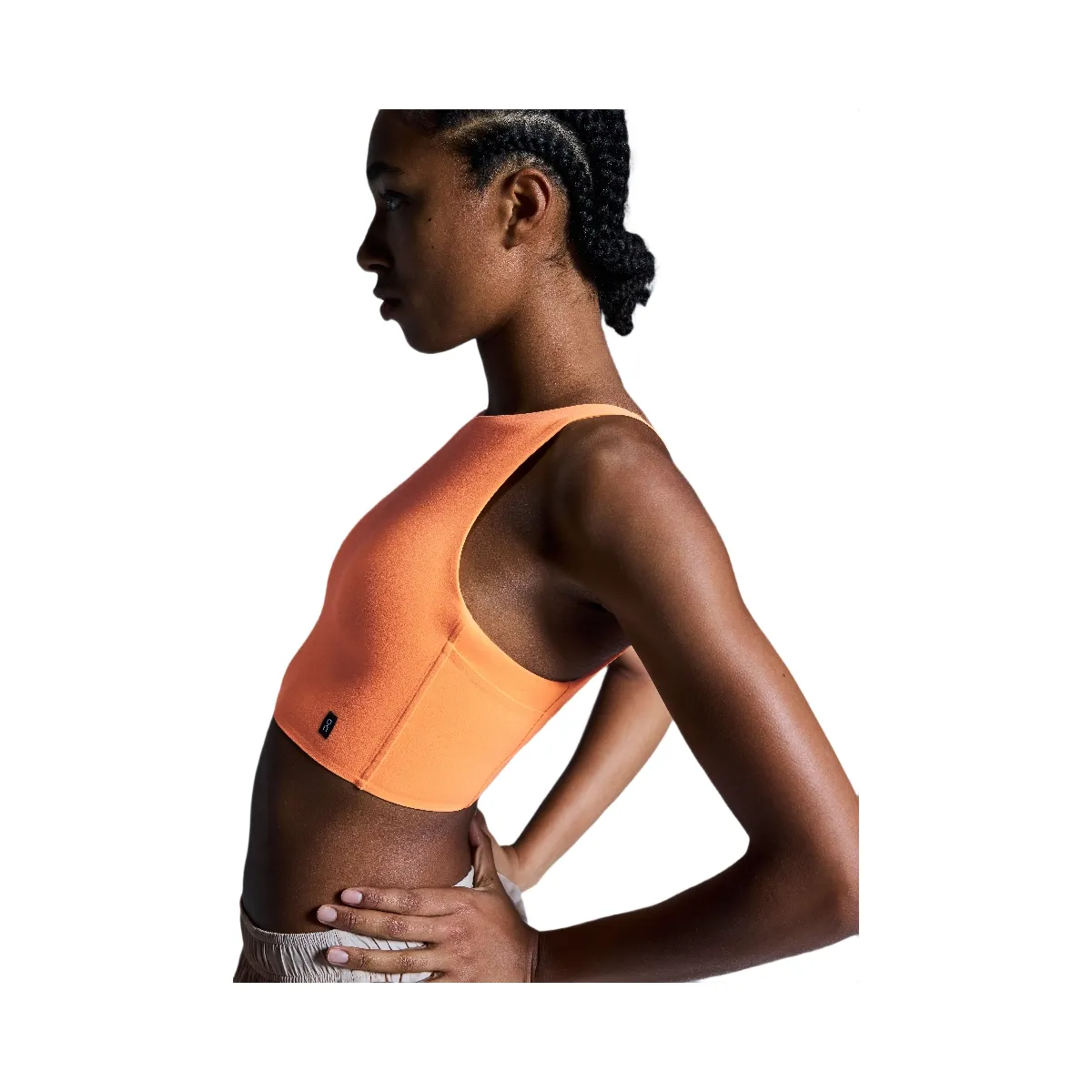 On Core 2-In-1 Crop Tangerine