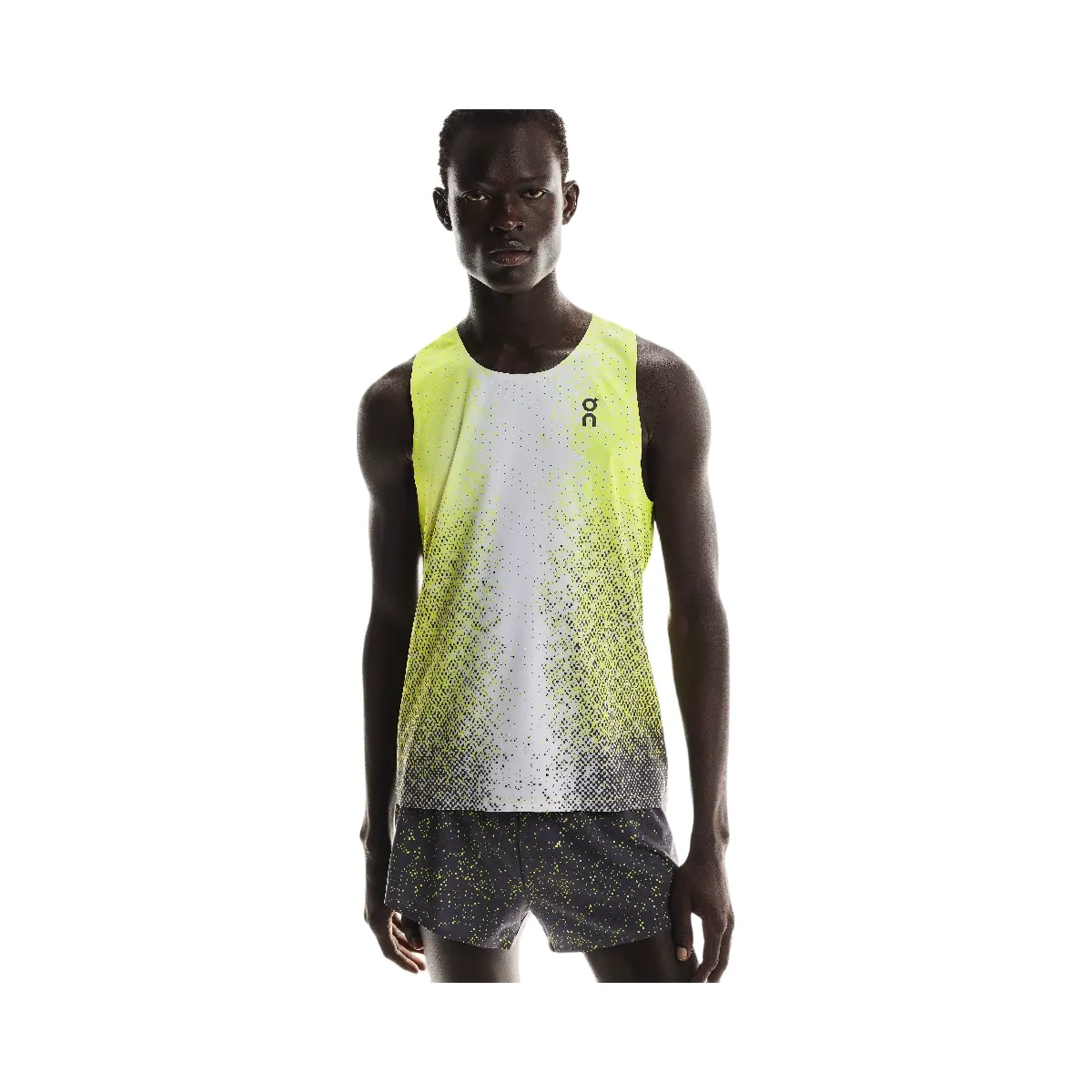On Race Singlet Lime