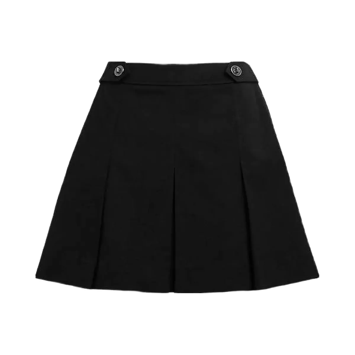 Coach Mini Skirt With Turnlocks Black