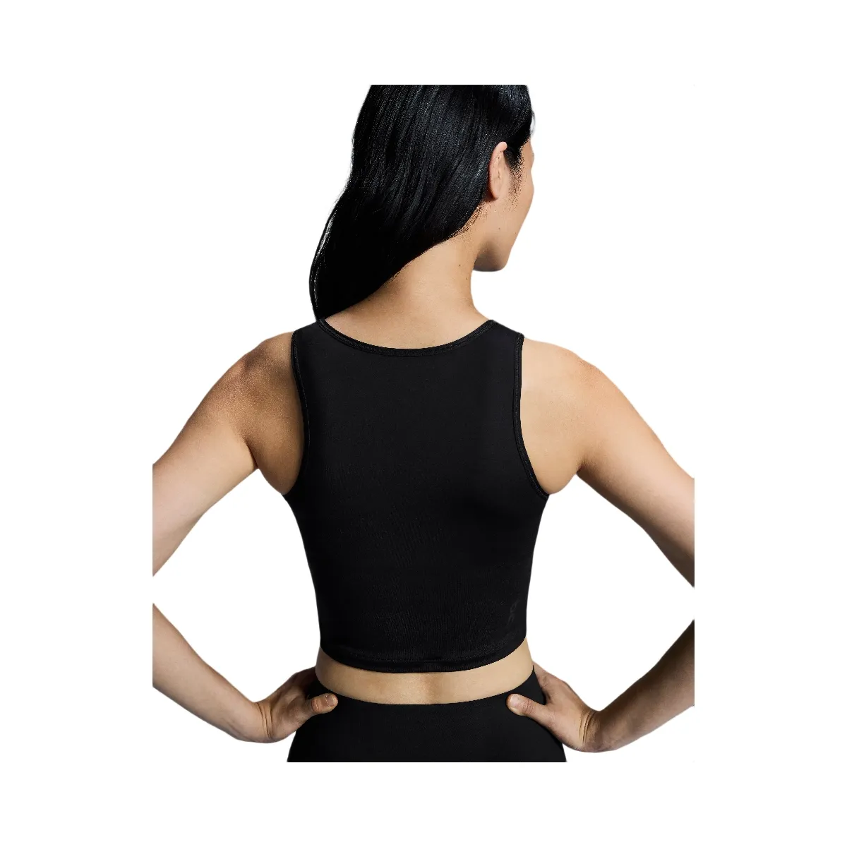 On Studio Cut-Out Crop Black