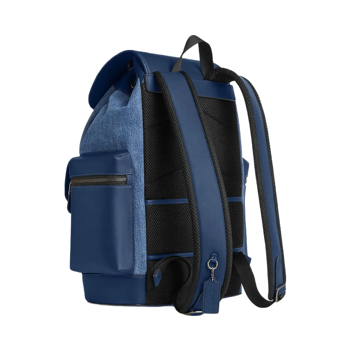Coach Sprint Backpack Denim-Qb-Denim-Deep Blue
