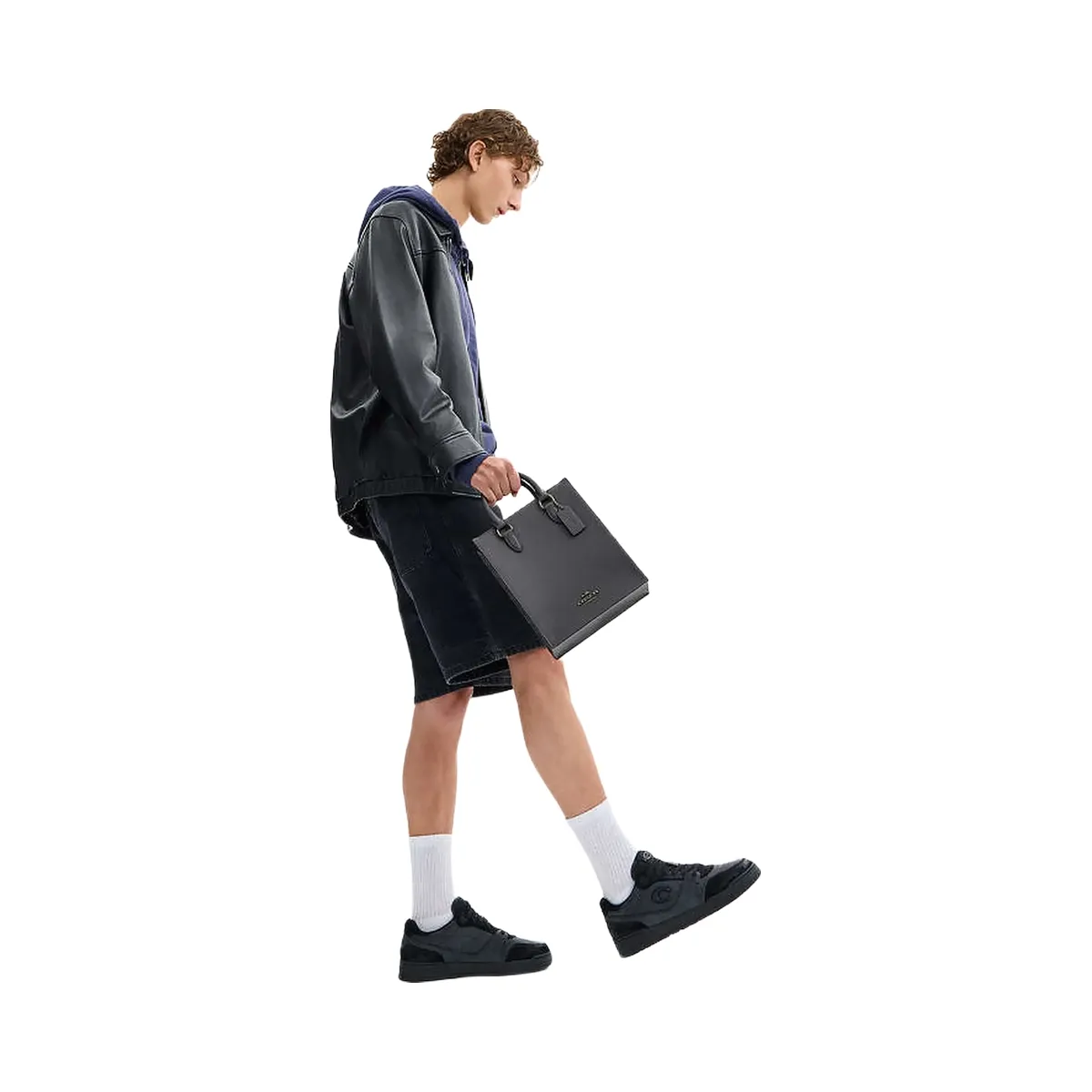 Coach Dylan Tote Bag In Signature Canvas Signature Canvas-Qb-Grey-Charcoal