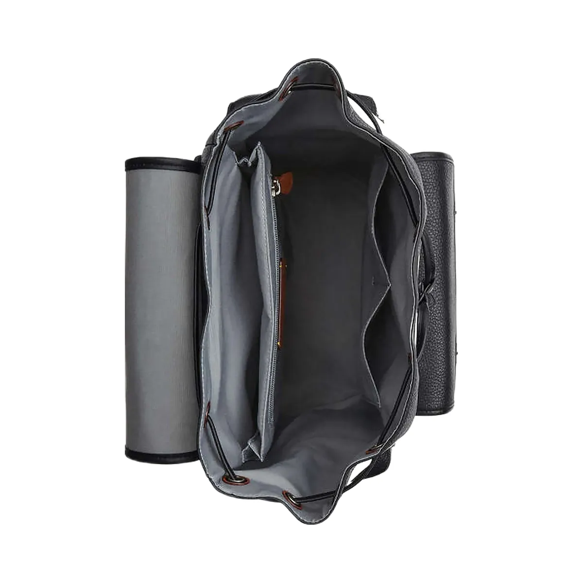 Coach Sprint Backpack In Colorblock Signature Canvas Signature Canvas-Gunmetal-Chalk-Black