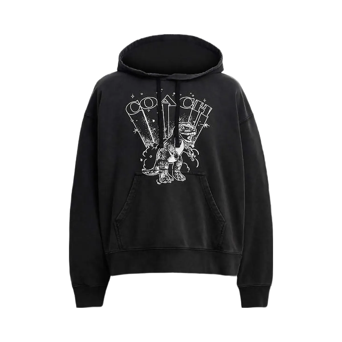 Coach Rexy Hoodie Washed Black