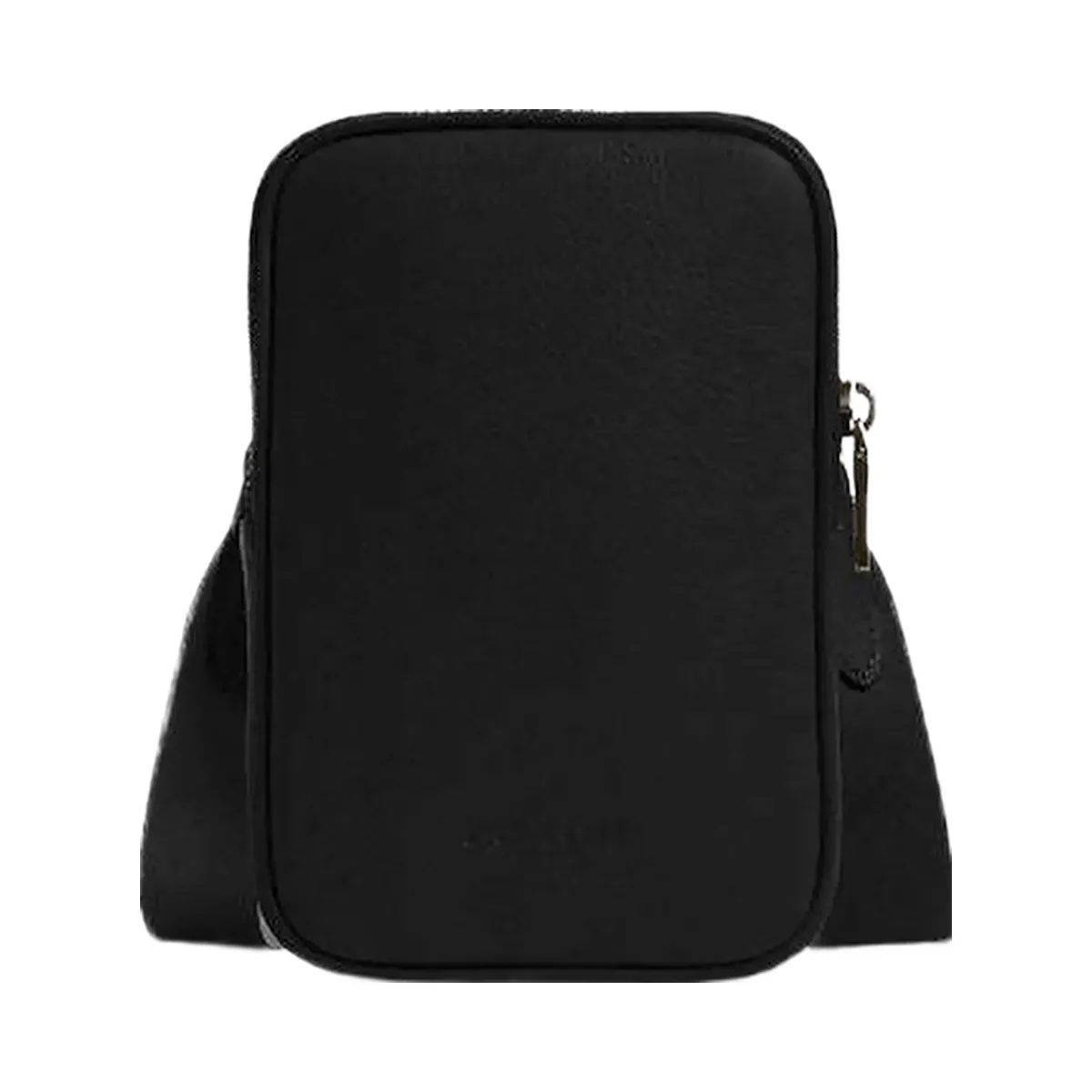 Coach Aden Crossbody Bag Pebbled Leather-Gunmetal-Black