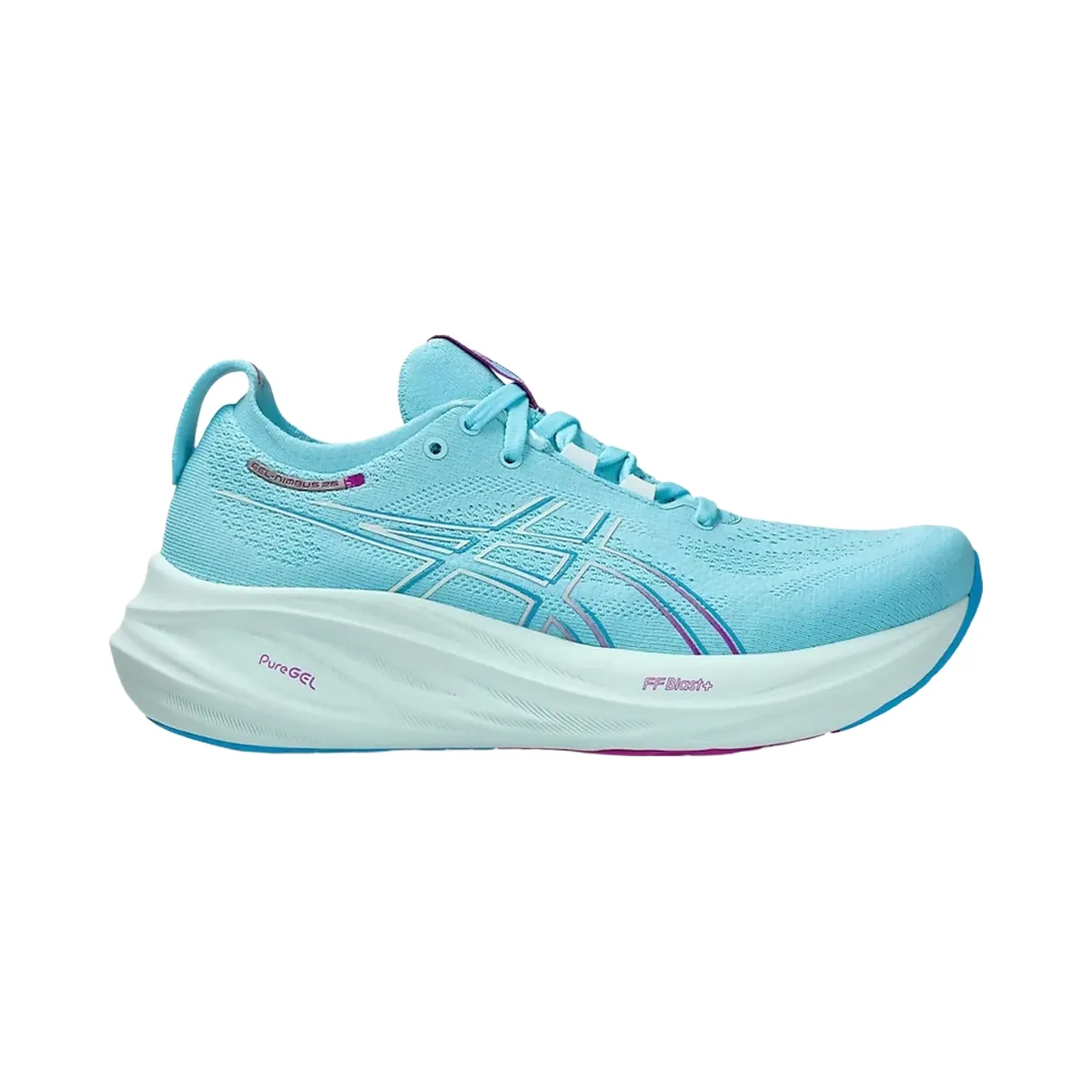 Asics Gel-Nimbus 26 Bright Cyan Bold Magenta (Women'S)