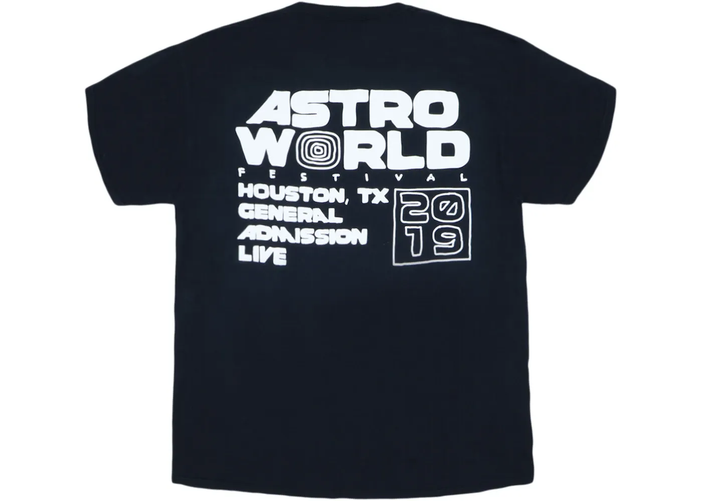 Buy Travis Scott Astro Fest Black Tee now | Hype Fly India 