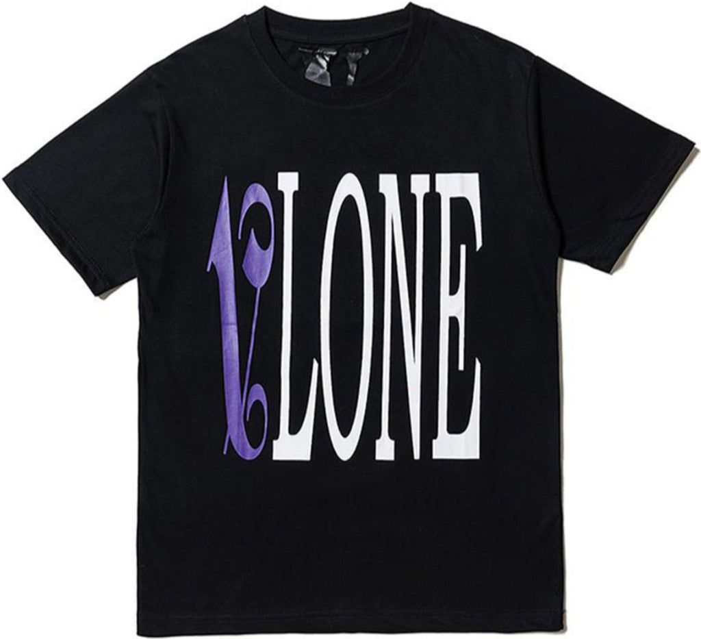 Buy Palm Angels X Vlone Black Purple Tee now | Hype Fly India