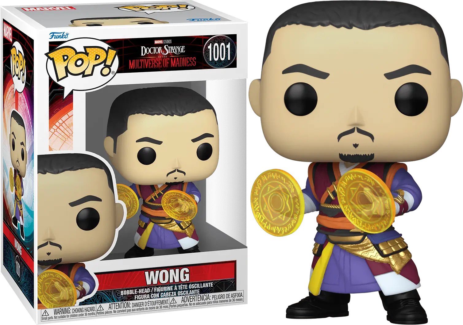 Funko pop WONG & DOCTOR STRANGE フィギュアセット Amazon.com: Funko Pop! Marvel: Doctor Strange Multiverse of