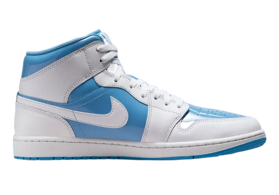 靴 Nike Air Jordan 1 Mid University Blue Air Jordan 1 Mid 
