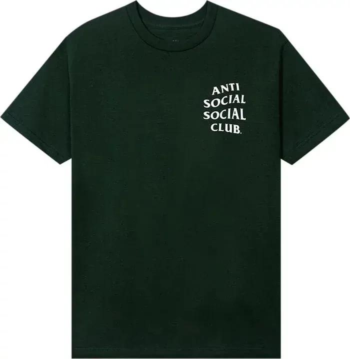 大人気★Anti Social Social Club★MIND GAMES SS TEE 緑/追跡O 大人気☆Anti Social Social Club☆MIND GAMES SS TEE 緑/追跡O
