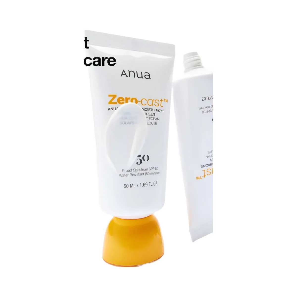 ANUA Zero-Cast Moisturizing Finish Sunscreen