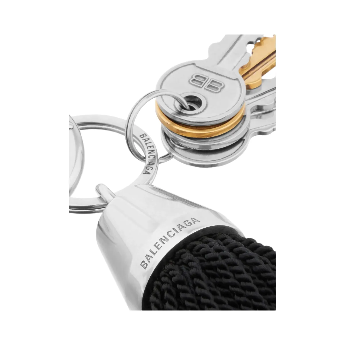 Balenciaga Charm Keychain Pompom