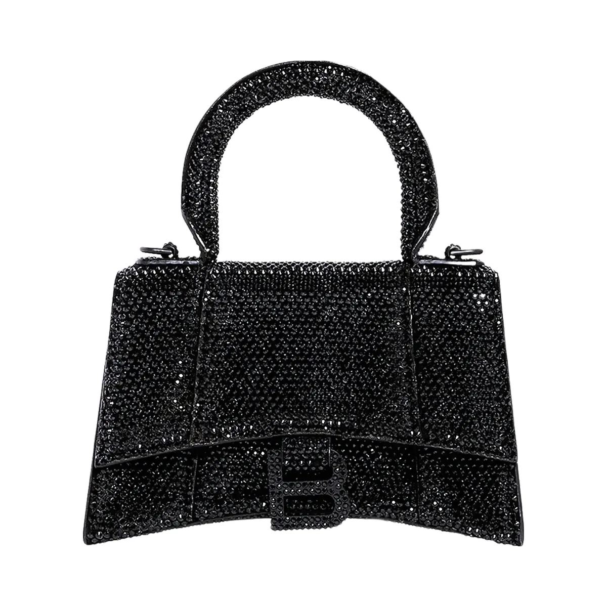 Balenciaga Hourglass XS Suede Top Handle