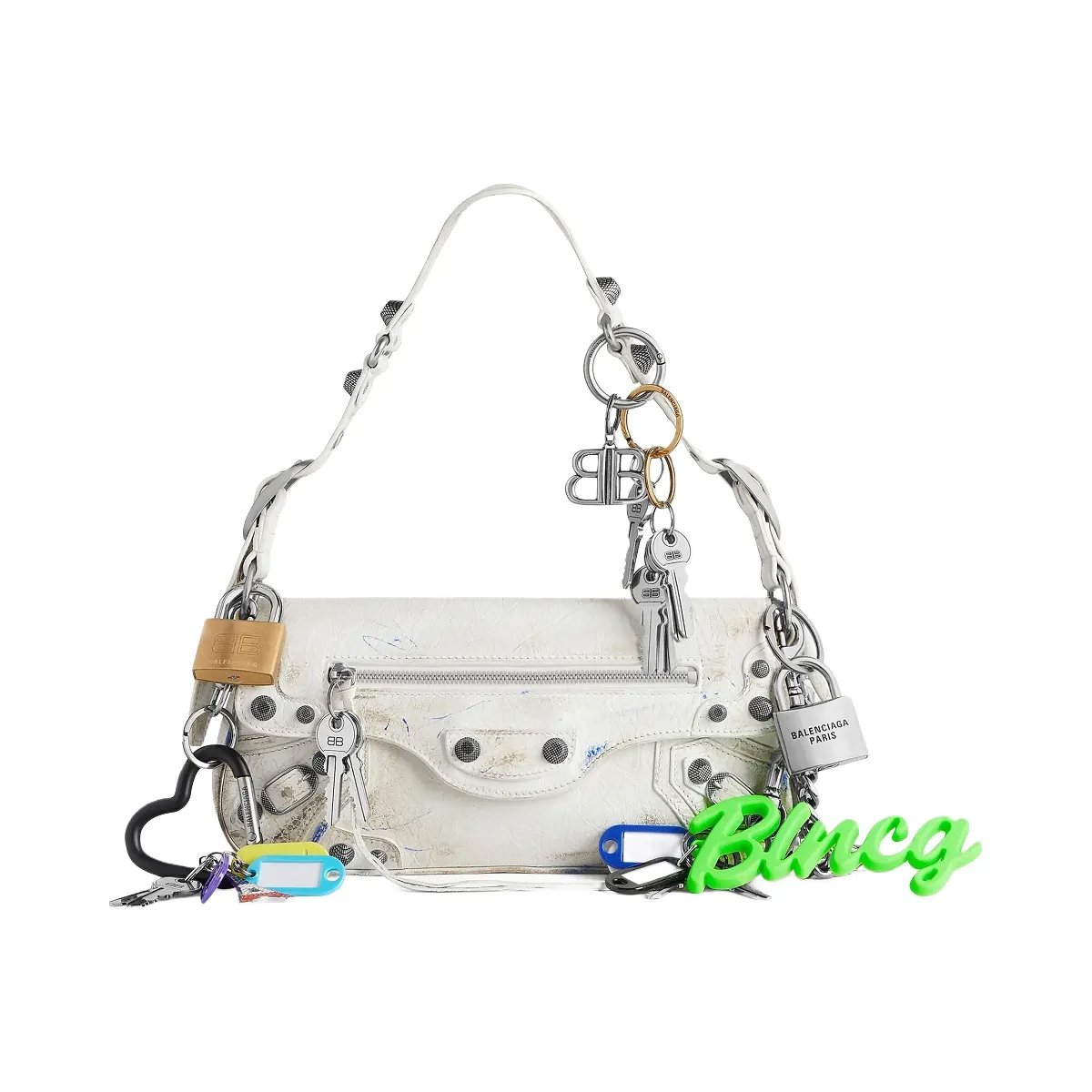 Balenciaga Le Cagole Small Sling Used Effect