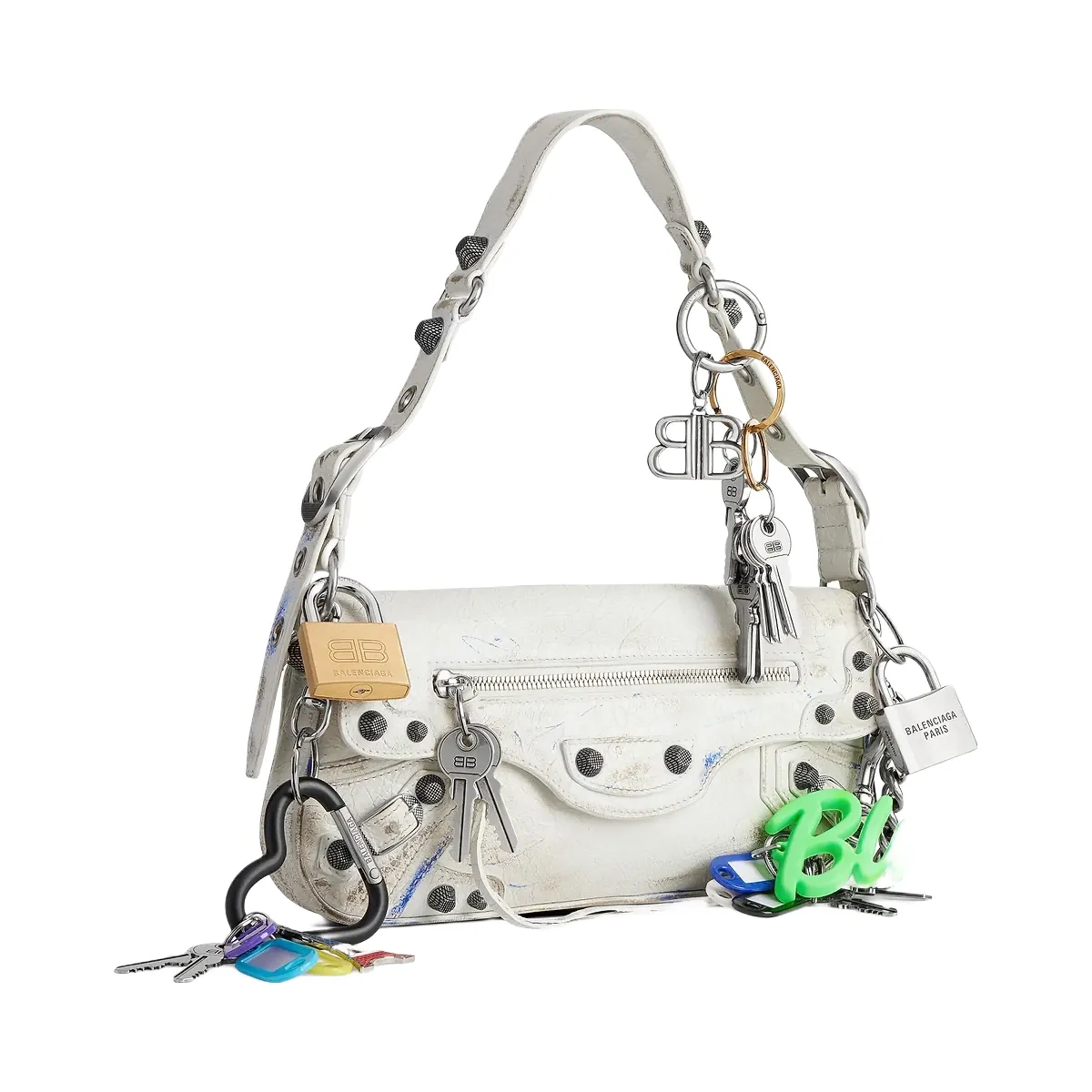 Balenciaga Le Cagole Small Sling Used Effect