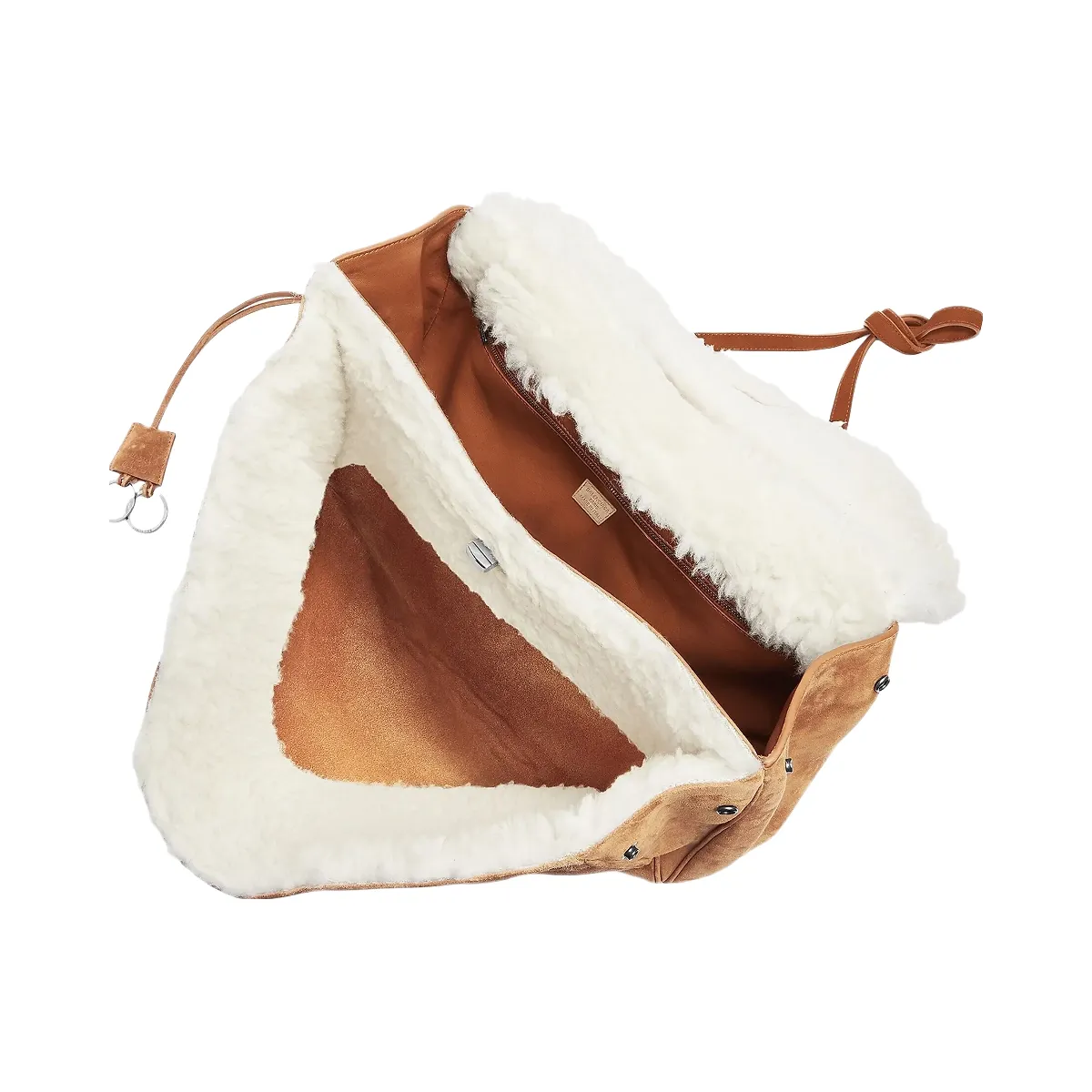 Balenciaga Rodeo Large Suede Wool