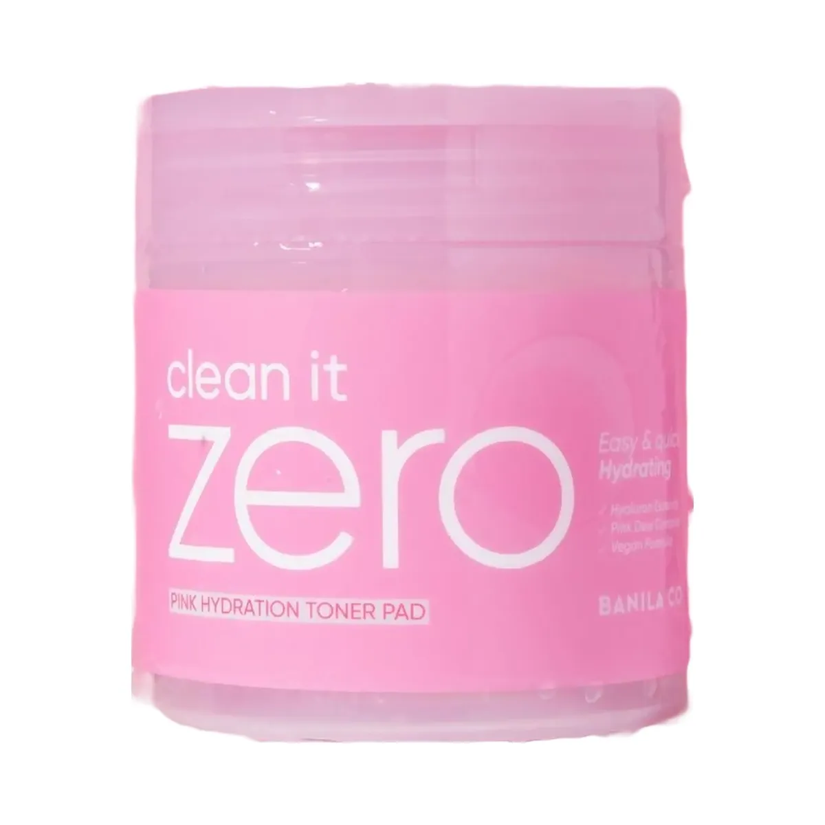 Banila Co Clean it Zero Pink Hydration Toner Pads