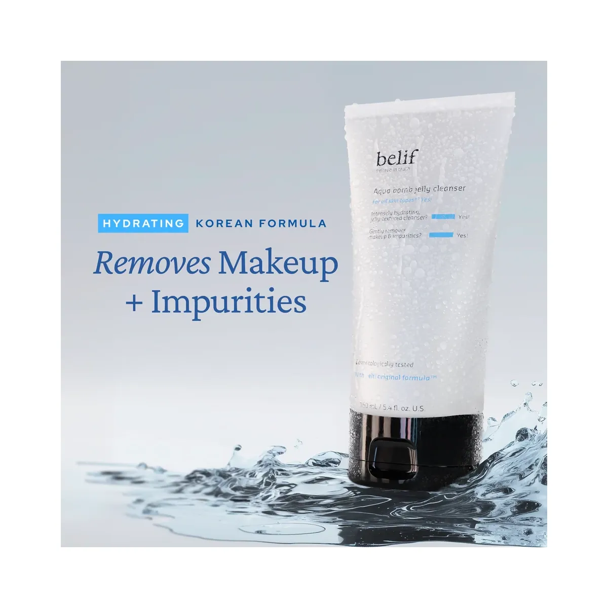 belif Aqua Bomb Hydrating Jelly Cleanser
