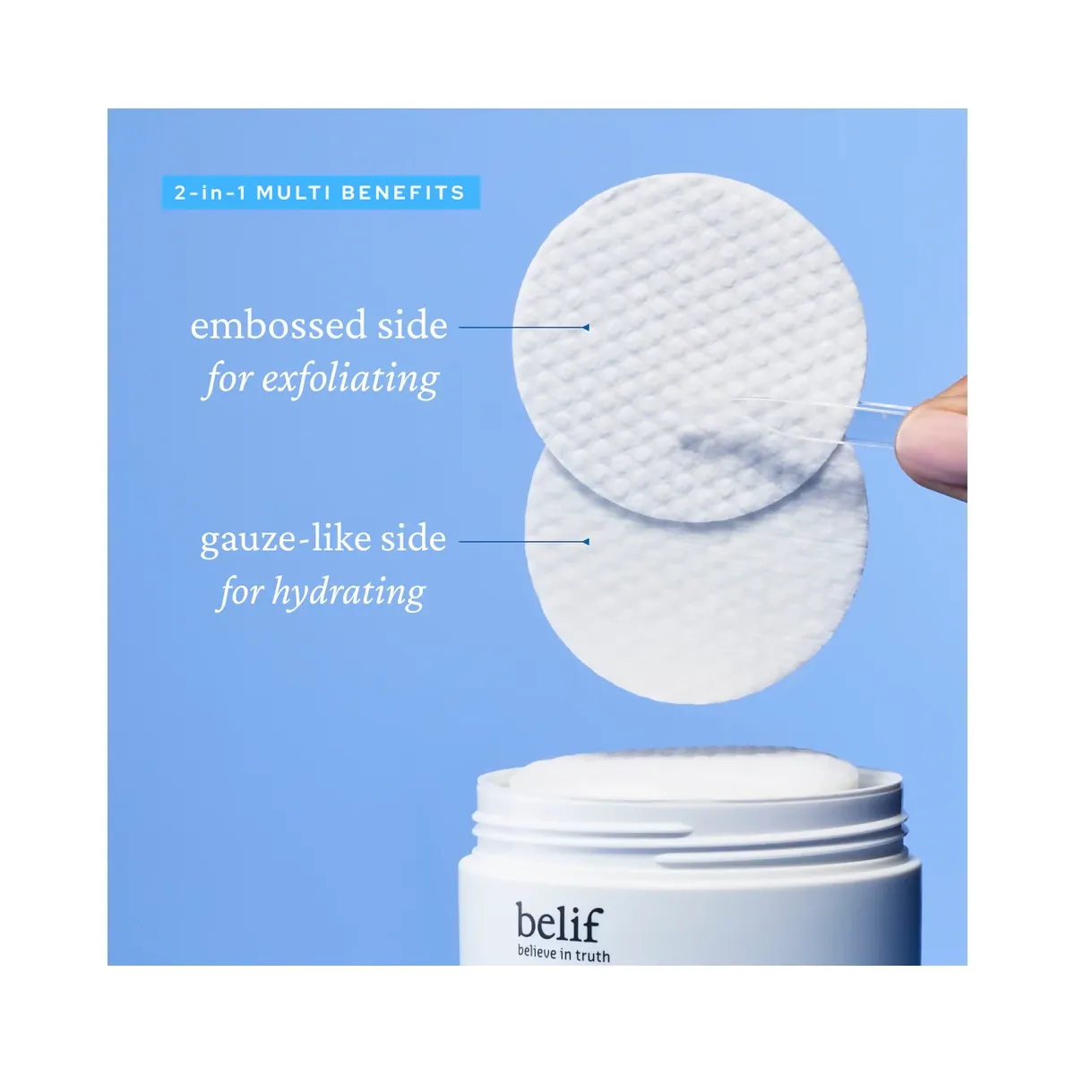 belif Aqua Bomb PHA Exfoliating Toner Pads