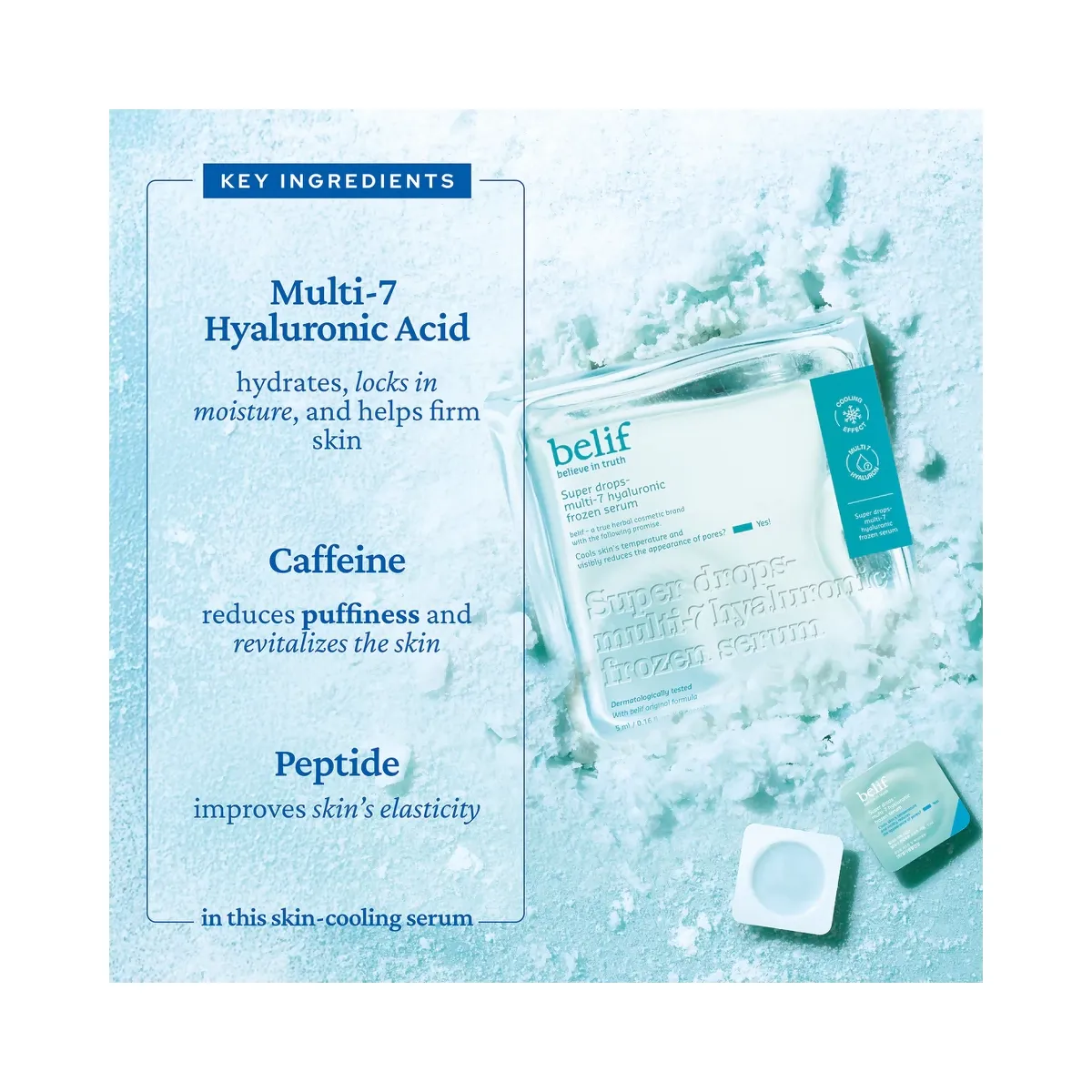 belif Super Drops Multi-7 Hyaluronic Frozen Serum