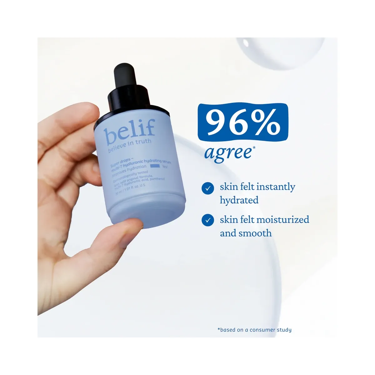 belif Super Drops Multi-7 Hyaluronic Hydrating Serum
