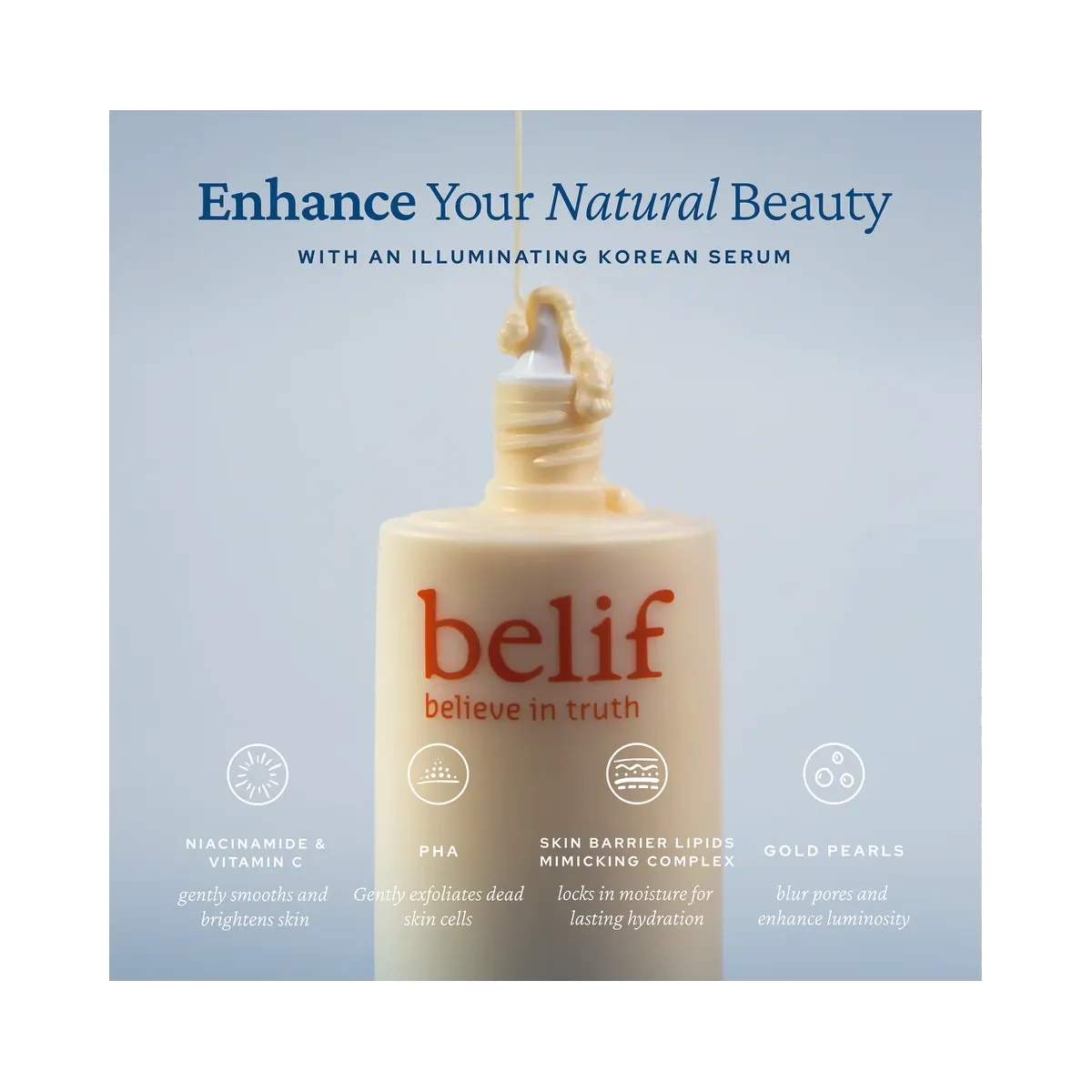 belif Super Drops Niacinamide and Vitamin C Golden Glow Serum