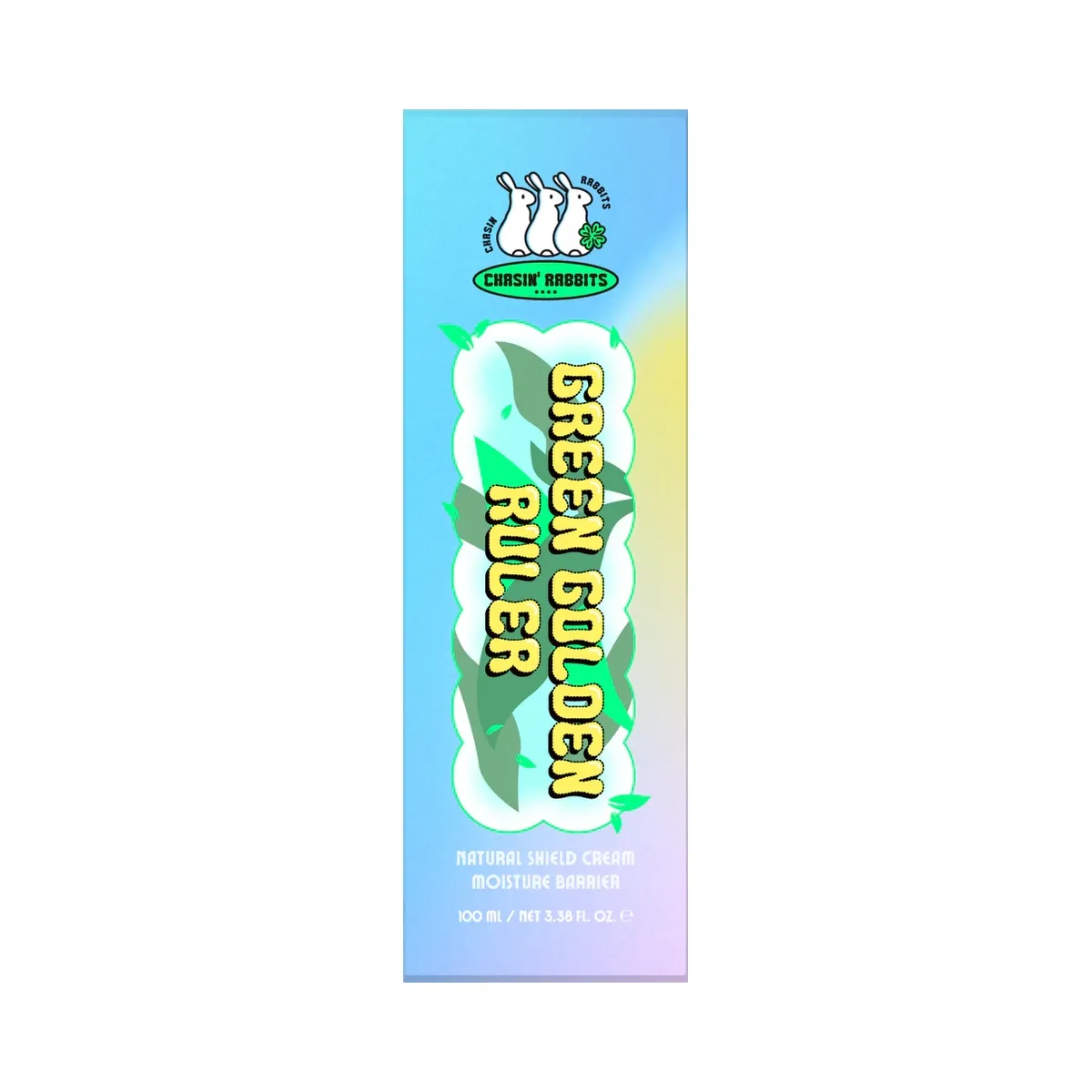 Chasin' Rabbits Green Golden Ruler Cream