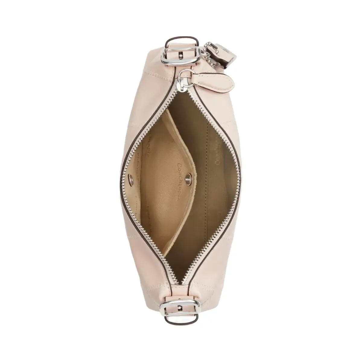 Coach Alter/Ego Small Slouchy Shoulder Bag In Upcrafted Leather in Blush