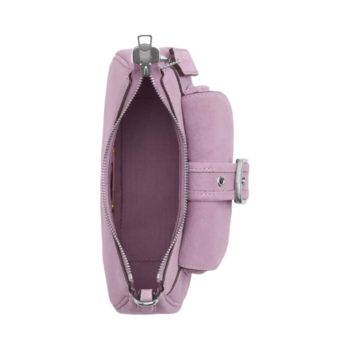 Coach Ashton Mini Shoulder Bag in Silver Light Violet