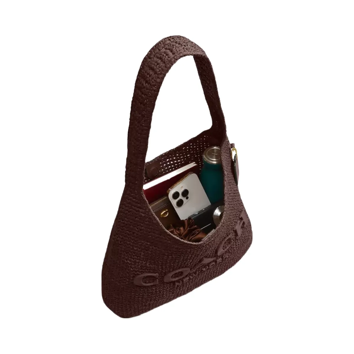 Coach Brooklyn Shoulder Bag 34 in Brass Maple
