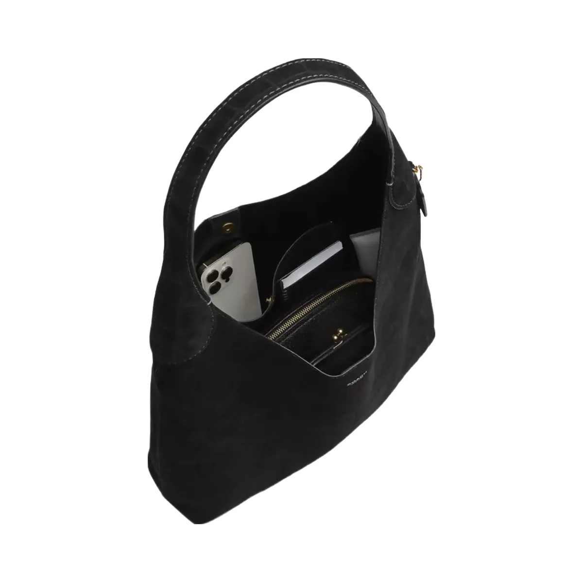 Coach Brooklyn Shoulder Bag 39 in Brass Black