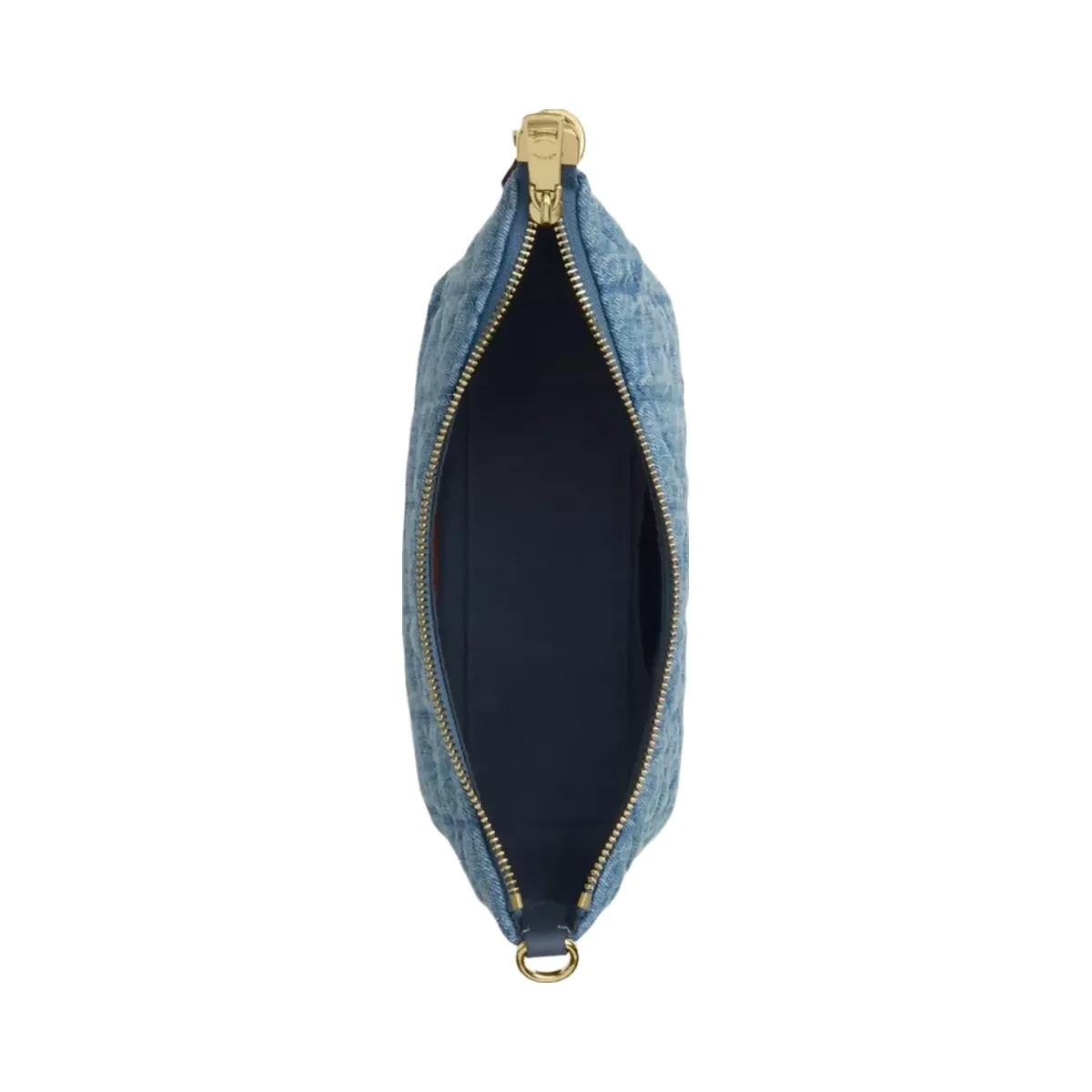 Coach Caitlin Shoulder Bag With Quilting in Gold Indigo