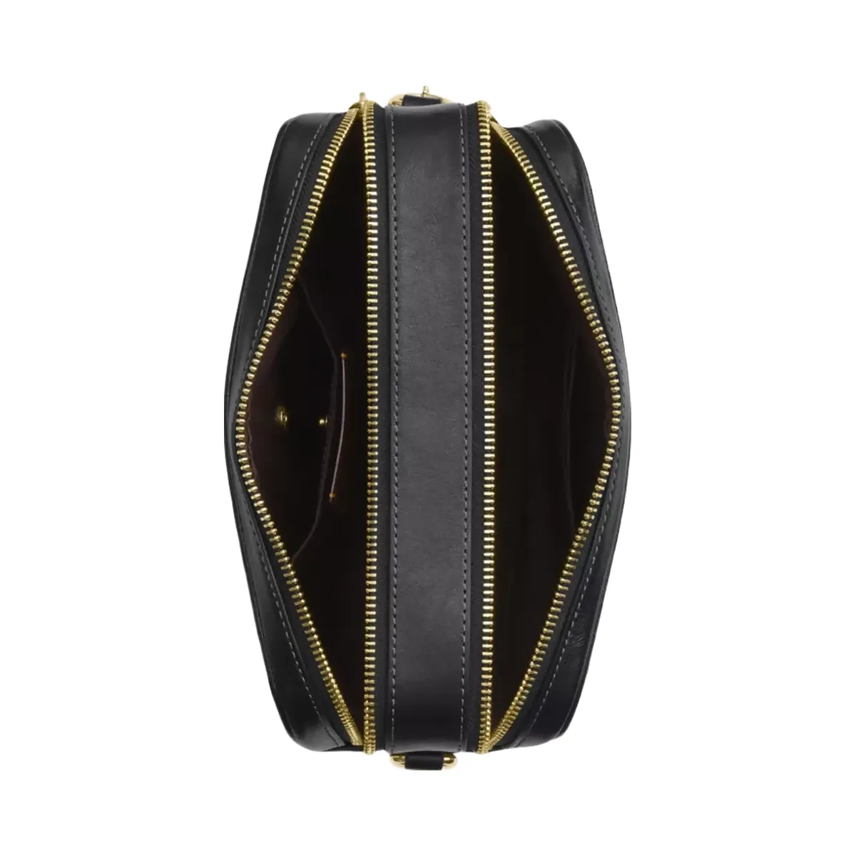 Coach Carey Crossbody Bag in Gold Black