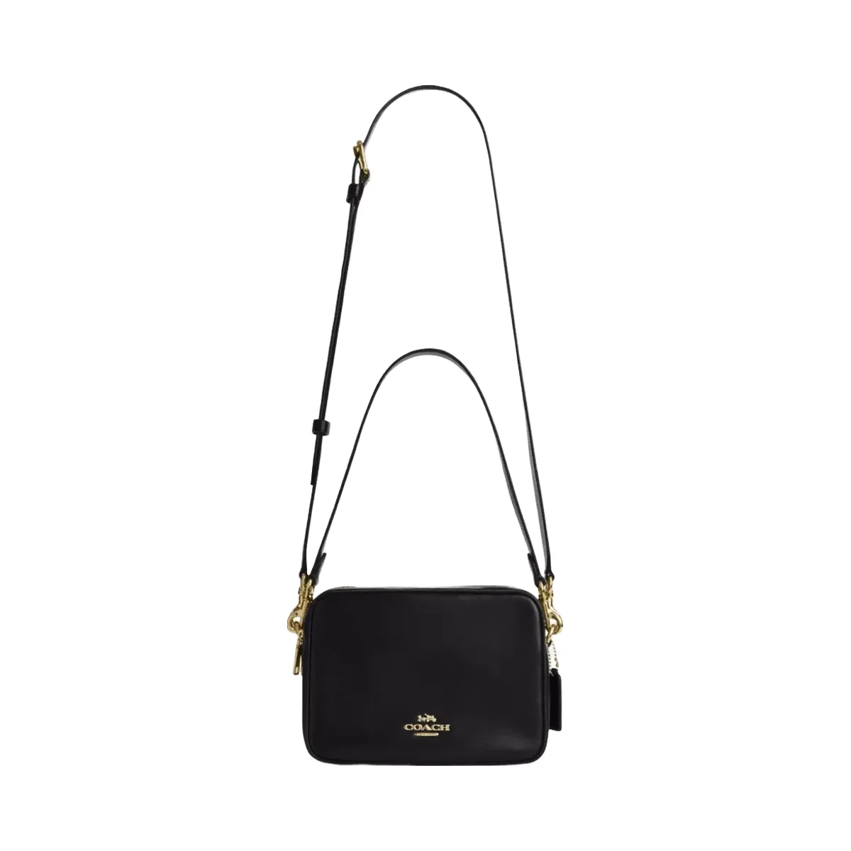 Coach Carey Crossbody Bag in Gold Black