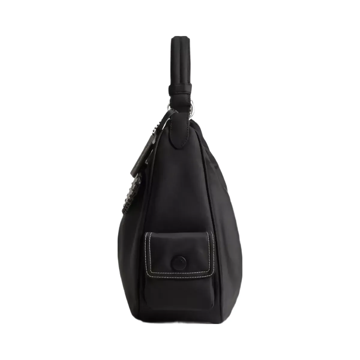 Coach Cargo Shoulder Bag in Black