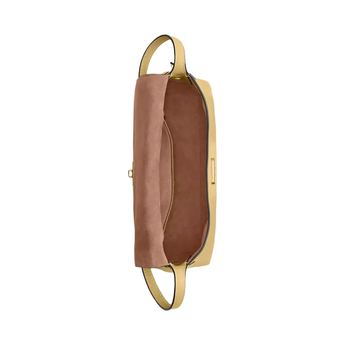 Coach Chelsea Shoulder Bag 30 in Brass Vanilla