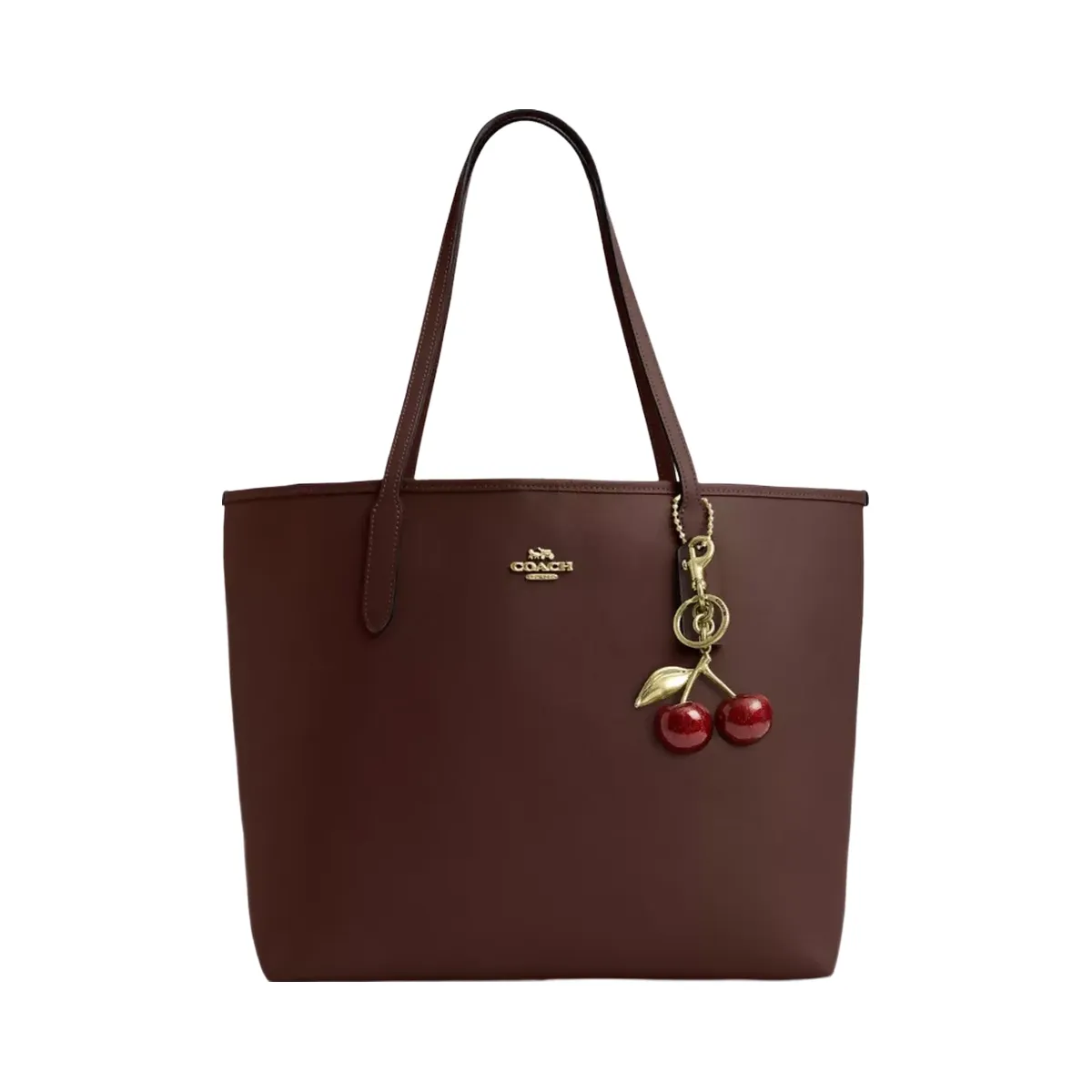 Coach City Tote Bag in Gold Maple