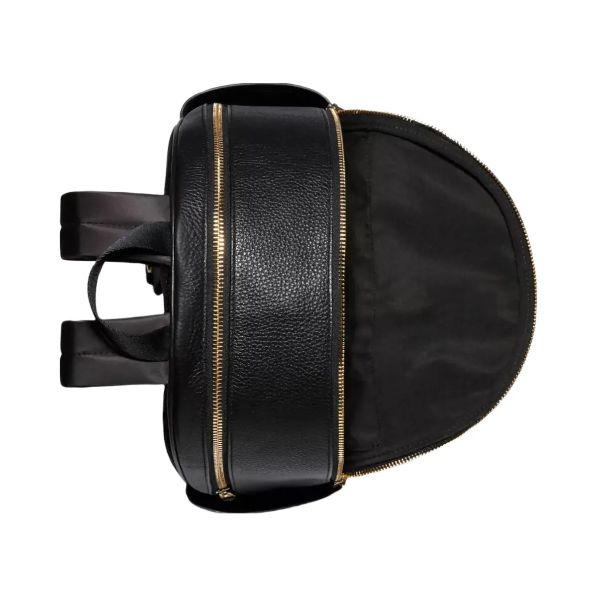 Coach Court Backpack in Gold Black