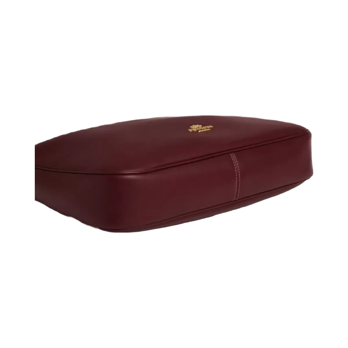Coach Ella Shoulder Bag in Gold Maroon