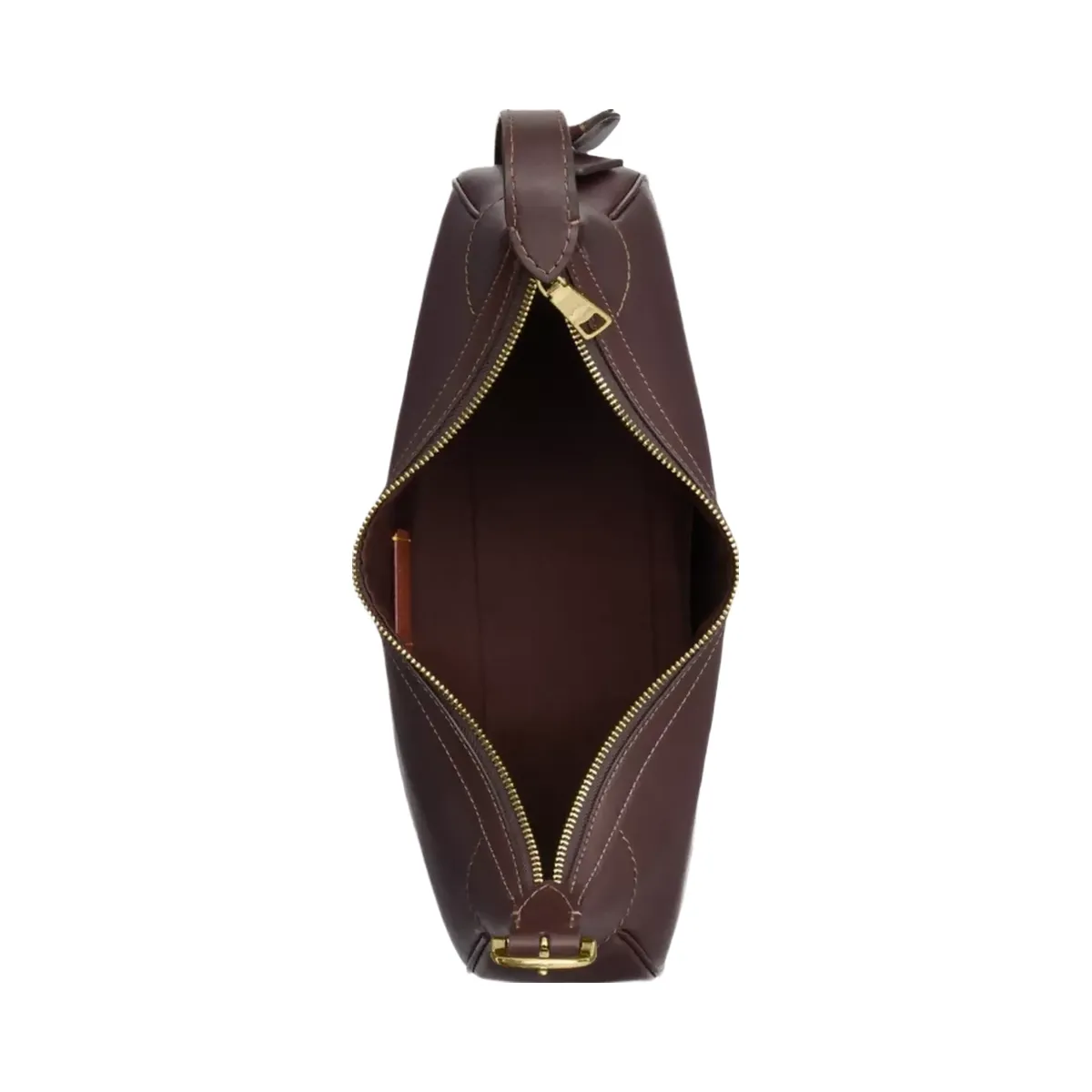 Coach Ella Small Shoulder Bag in Gold Espresso