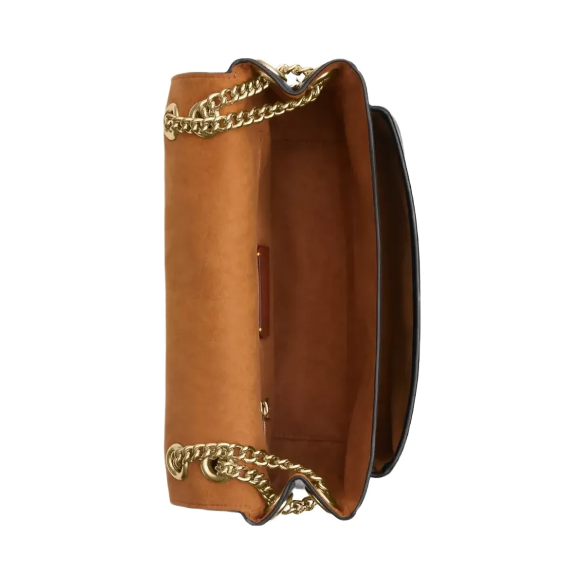 Coach Elodie Crossbody Bag In Signature Canvas in Gold Walnut Black
