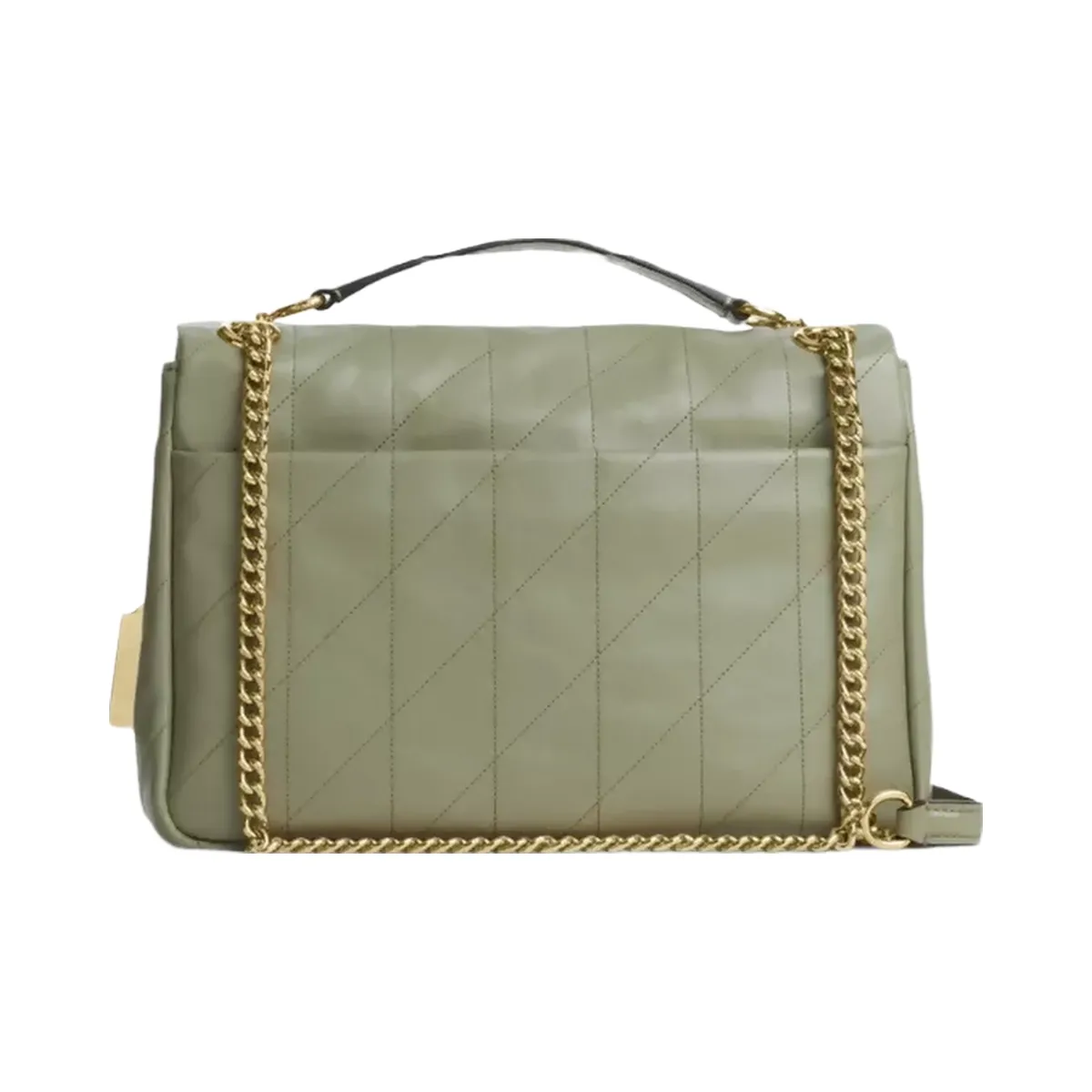 Coach Elodie Crossbody Bag With Quilting in Gold Pistachio