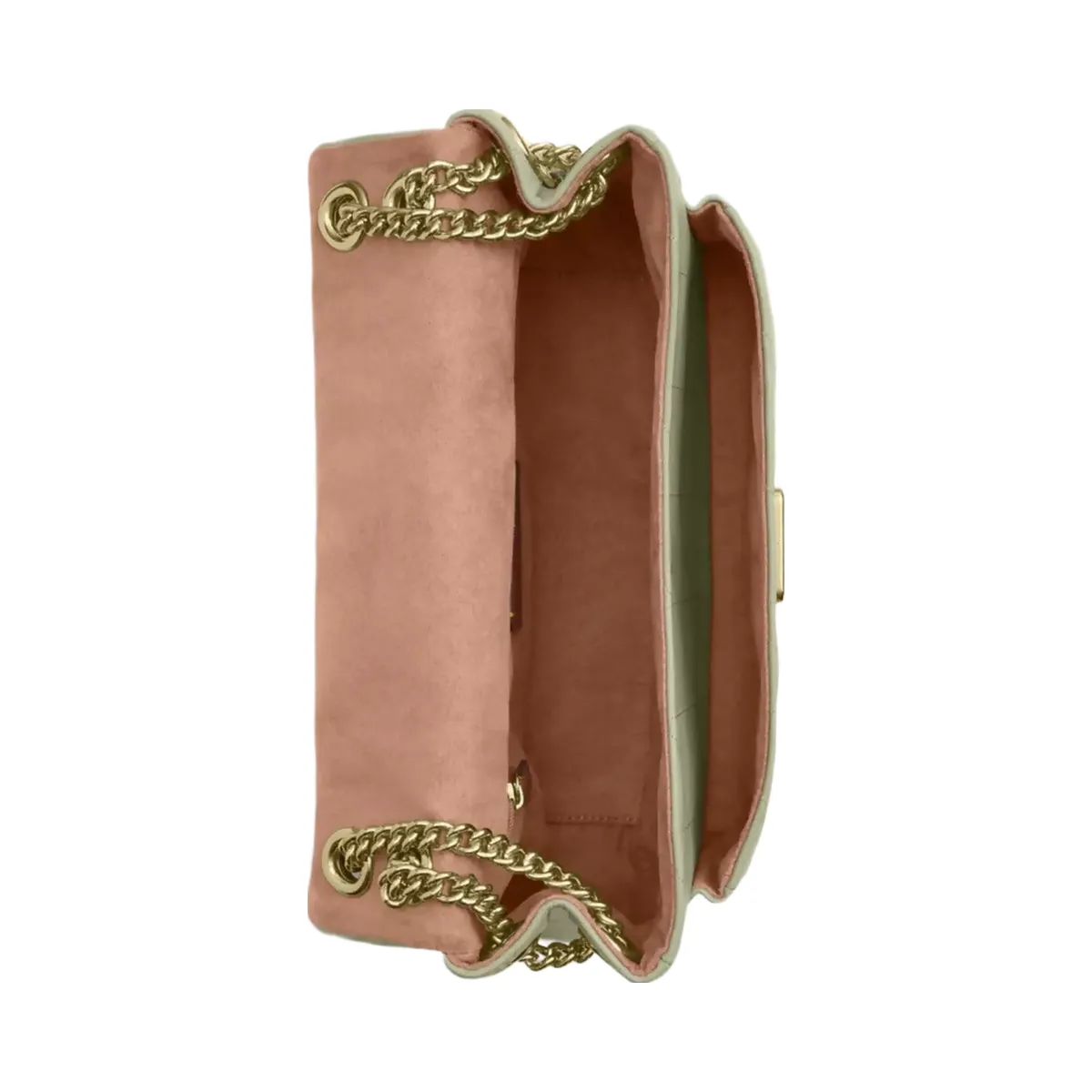 Coach Elodie Crossbody Bag With Quilting in Gold Pistachio